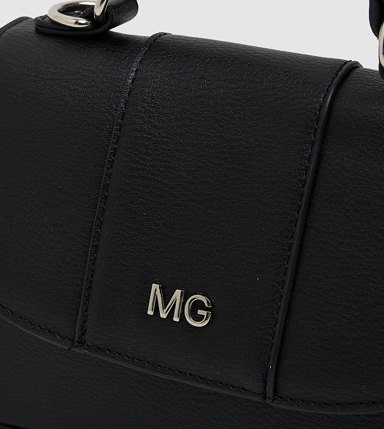 Logo Detail Top Handle Bag