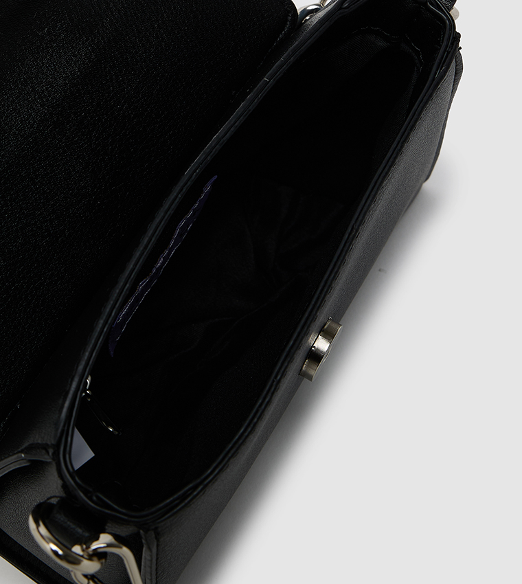 Logo Detail Top Handle Bag