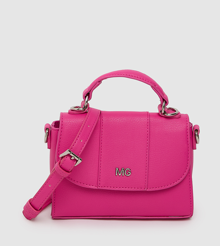 Logo Detail Top Handle Bag