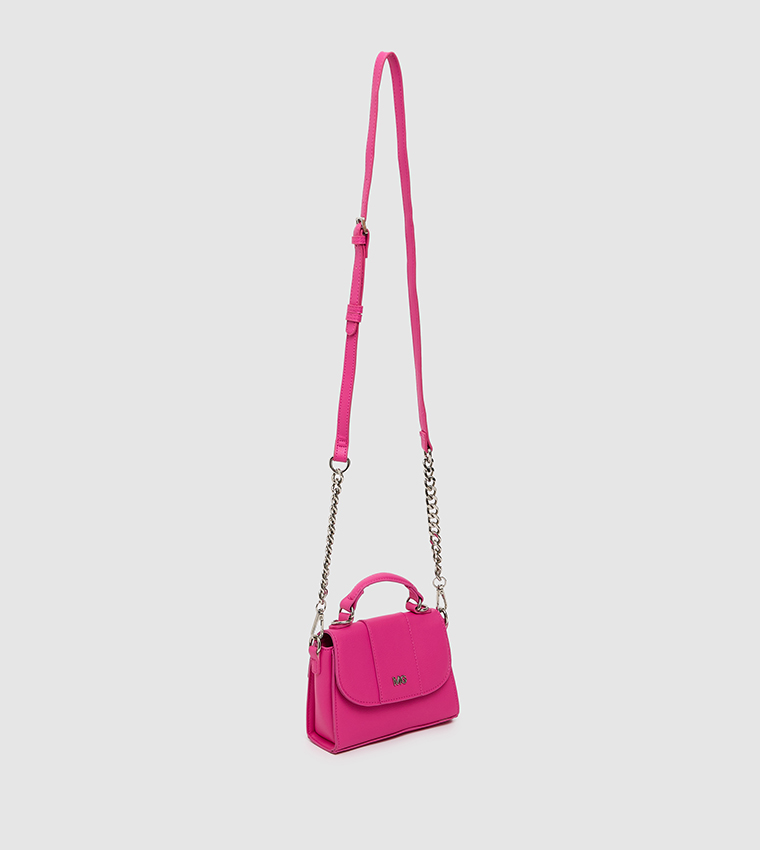 Logo Detail Top Handle Bag