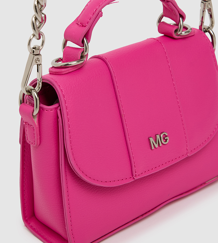 Logo Detail Top Handle Bag