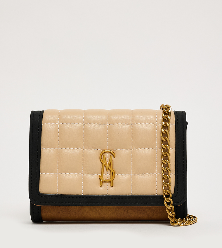 BSHEY-N Color Block Wallet with Sling
