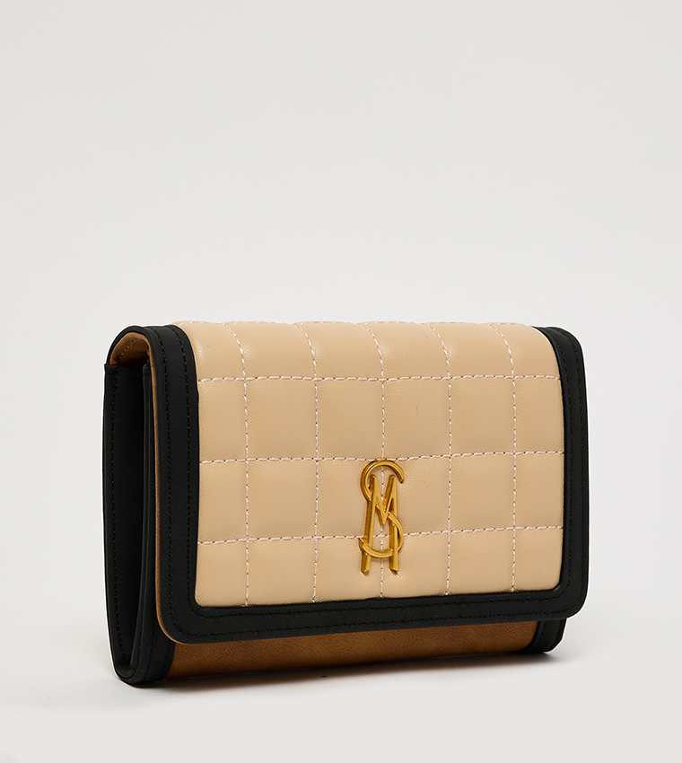 BSHEY-N Color Block Wallet with Sling