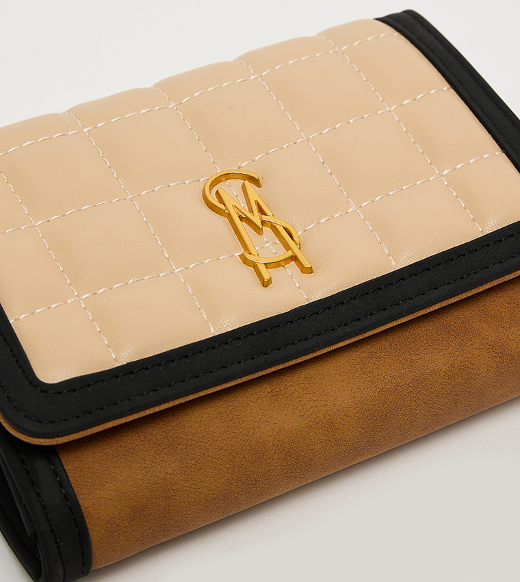 BSHEY-N Color Block Wallet with Sling