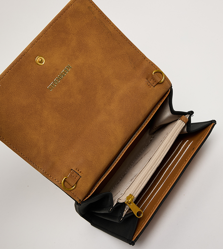 BSHEY-N Color Block Wallet with Sling