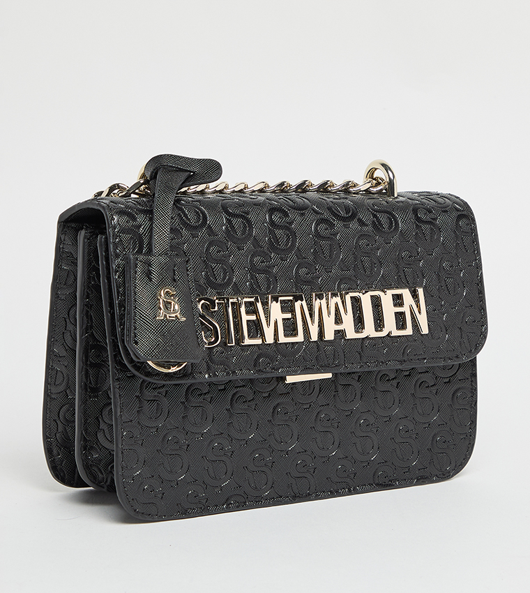 BCOAL-E Logo Detail Flap Crossbody Bag