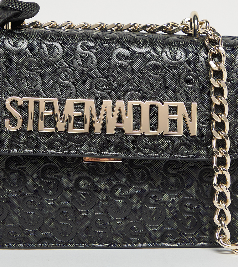 BCOAL-E Logo Detail Flap Crossbody Bag