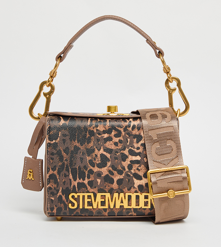 BNOYA-L Leopard Print Shoulder Bag