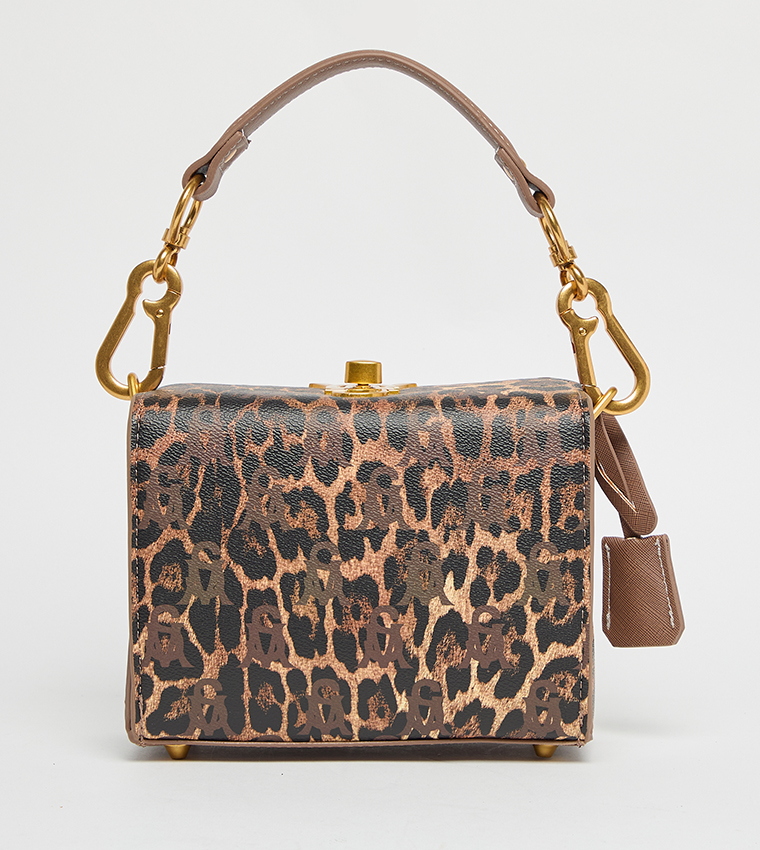 BNOYA-L Leopard Print Shoulder Bag