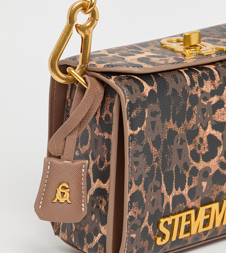 BNOYA-L Leopard Print Shoulder Bag