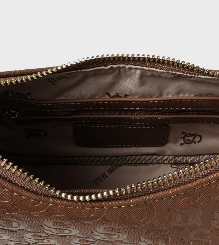 BVICE-E Monogram Shoulder Bag with Coin Purse