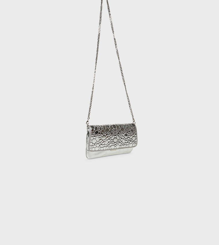 BARMOR Textured Clutch Bag
