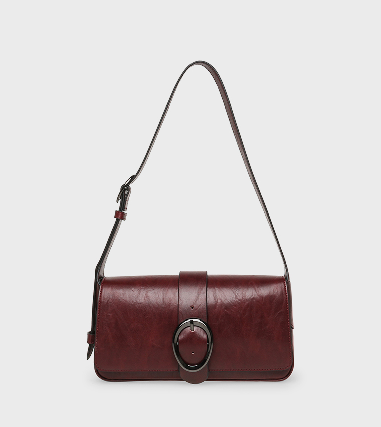 BCELENA Textured Shoulder Bag