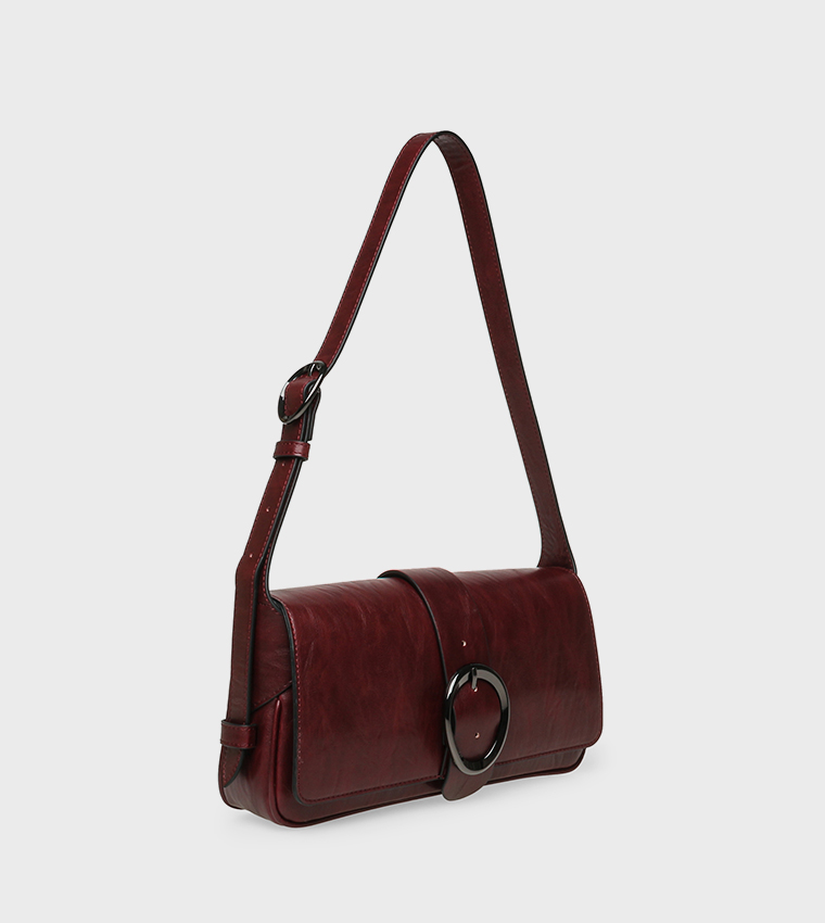 BCELENA Textured Shoulder Bag