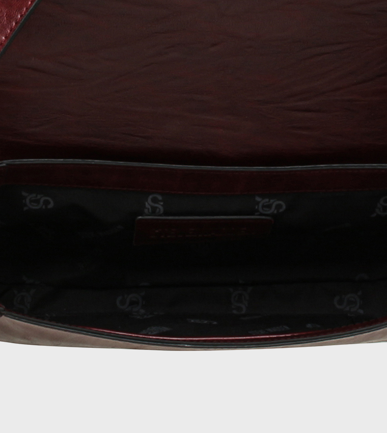 BCELENA Textured Shoulder Bag