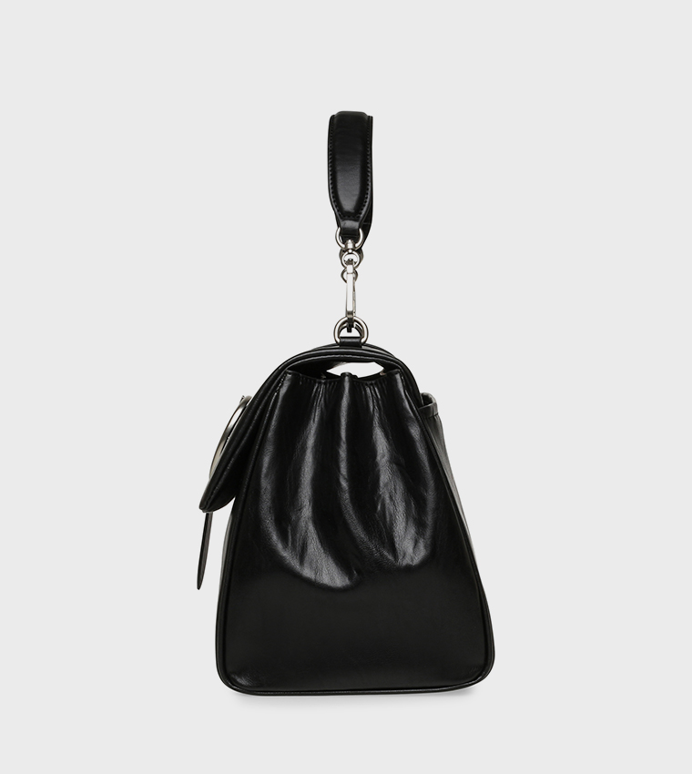 BENGINE Textured Top Handle Bag