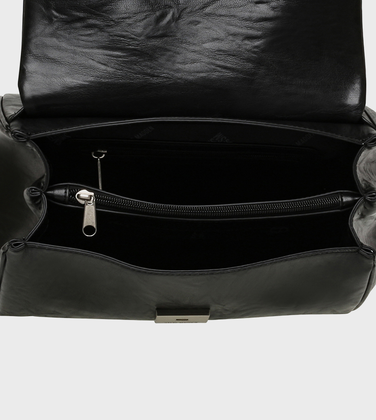 BENGINE Textured Top Handle Bag