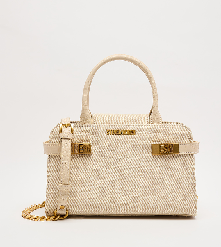 BLINDENY Textured Mini Satchel Bag