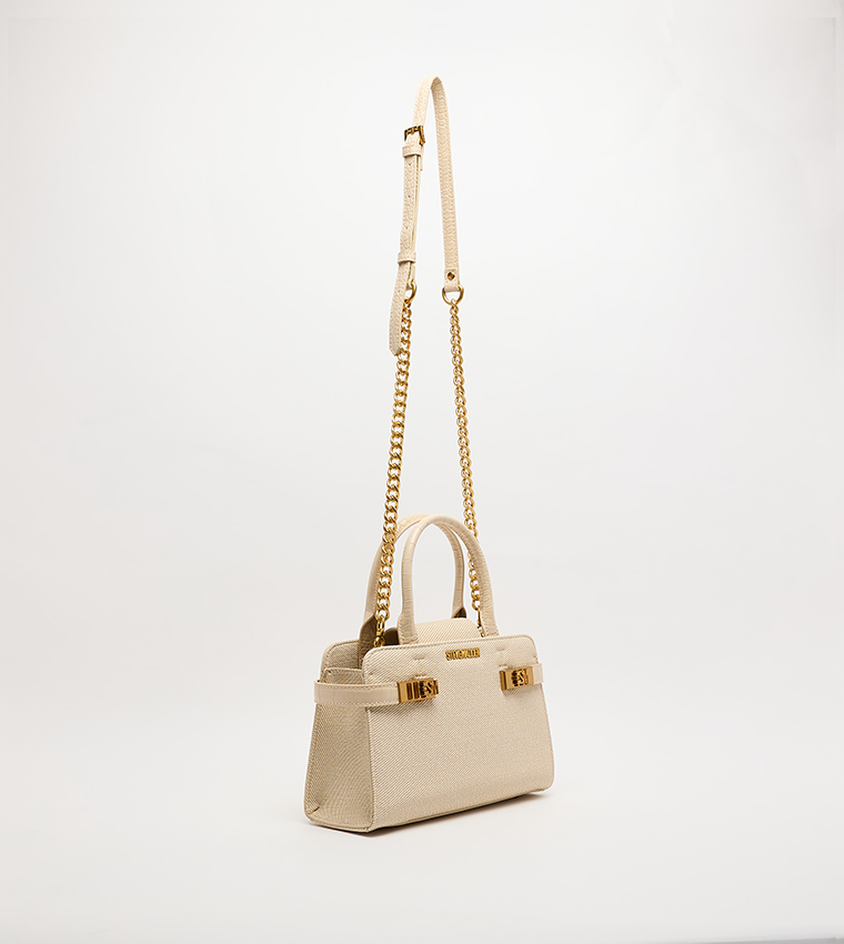 BLINDENY Textured Mini Satchel Bag