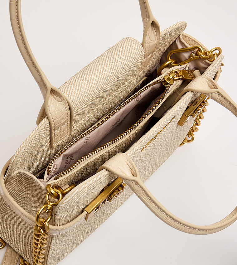BLINDENY Textured Mini Satchel Bag