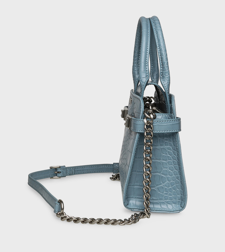 BLINDENY Textured Handheld Bag