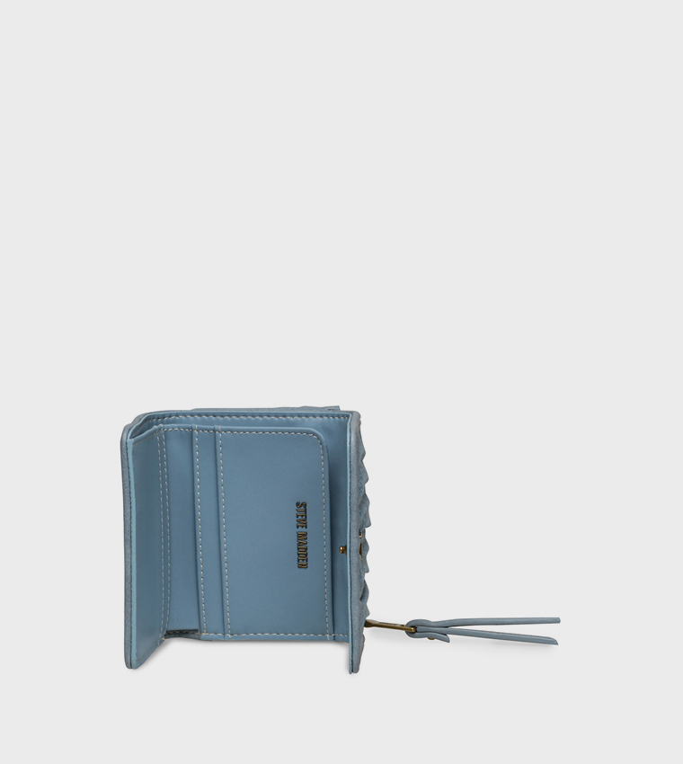 BEOS Textured Logo Detail Wallet