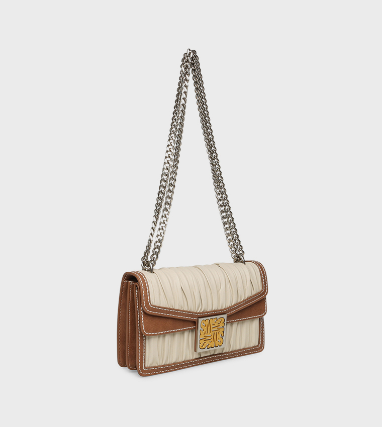 BMYKA Textured Convertible Shoulder Bag