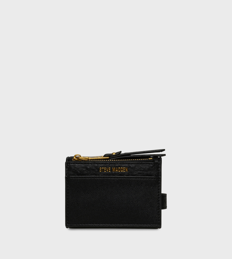 BCADENS Textured Logo Detail Wallet