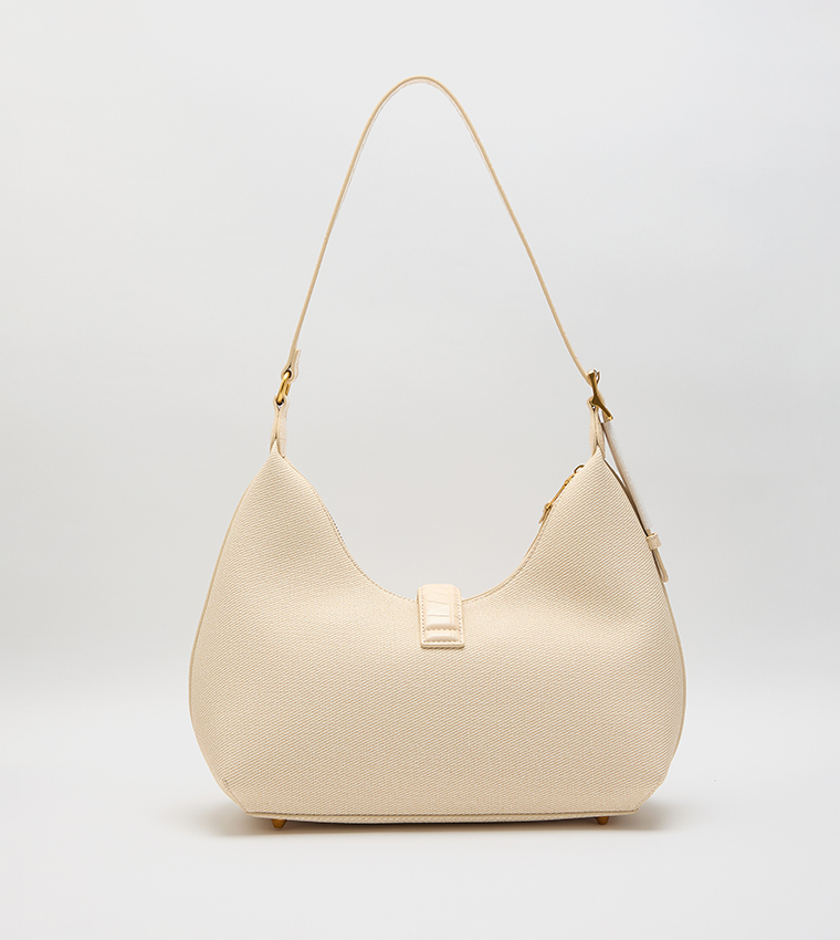 BOVIE-E Logo Detail Shoulder Bag