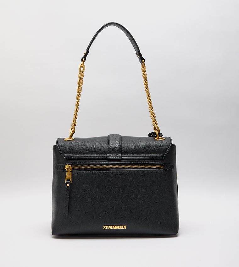 BPATTS-E Logo Detail Shoulder Bag
