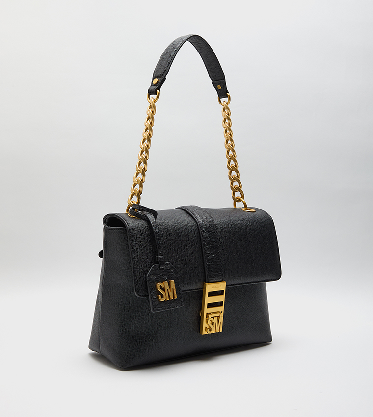 BPATTS-E Logo Detail Shoulder Bag