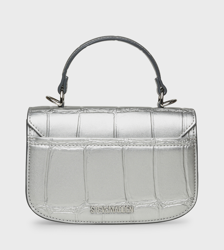 BINQUE-C Textured Top Handle Bag