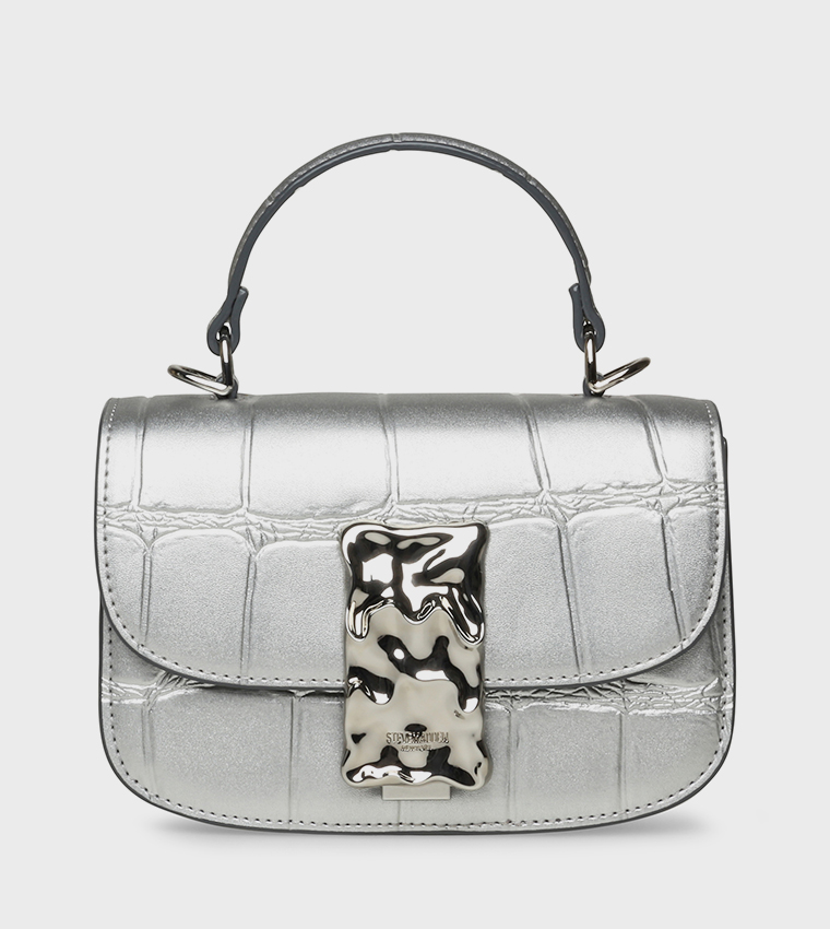 BINQUE-C Textured Top Handle Bag