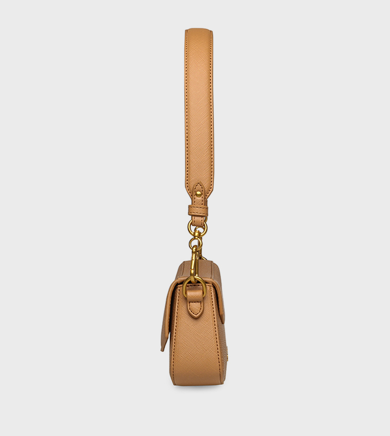 BTAIGA Logo Detail Shoulder Bag