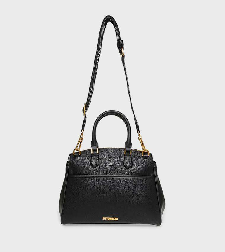 BLIORA Logo Detail Satchel Bag