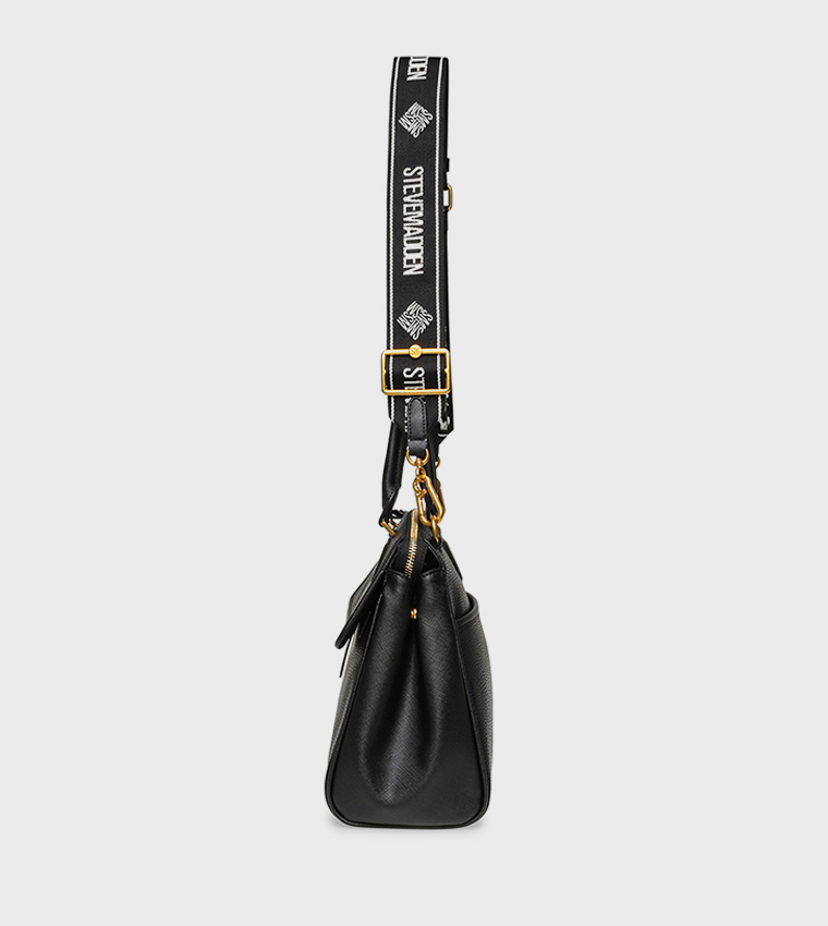 BLIORA Logo Detail Satchel Bag