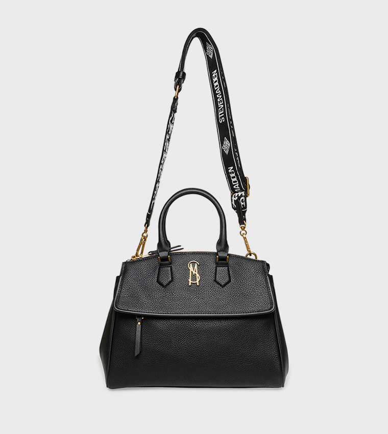 BLIORA Logo Detail Satchel Bag