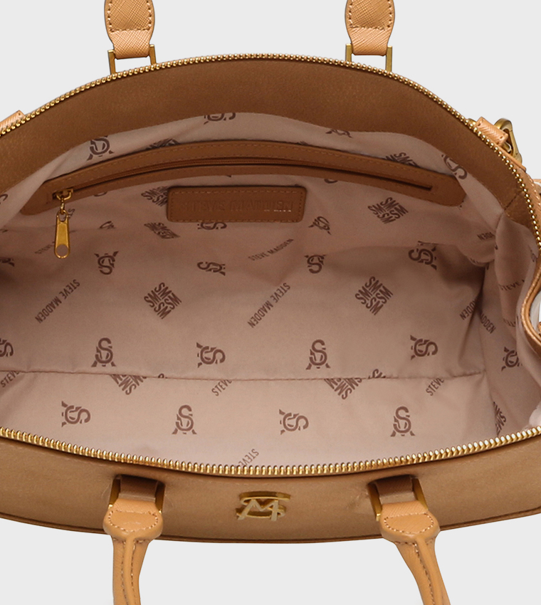 BLIORA Logo Detail Satchel Bag