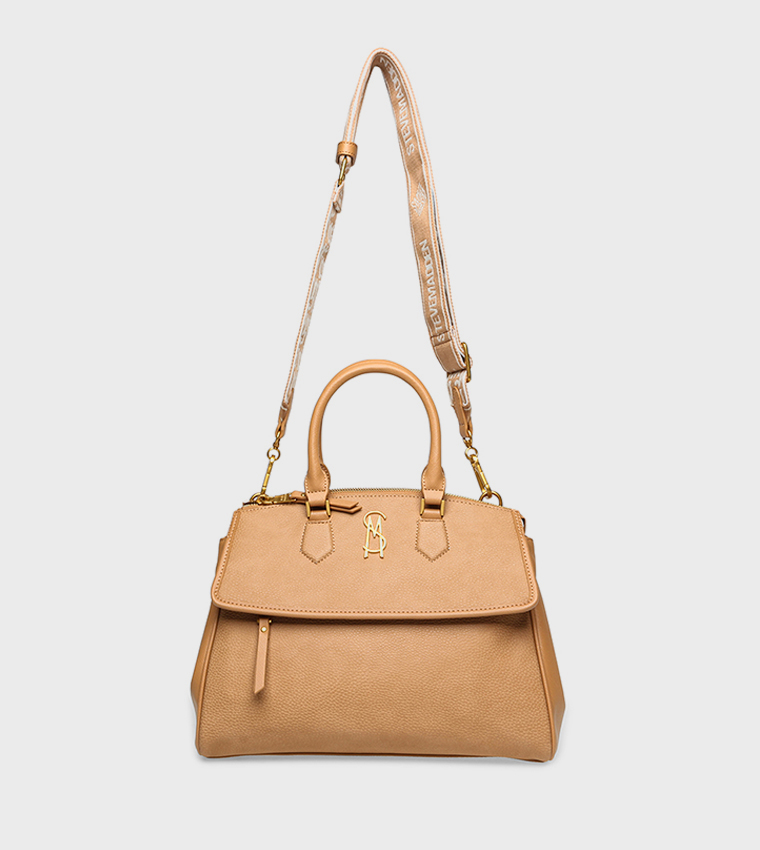BLIORA Logo Detail Satchel Bag