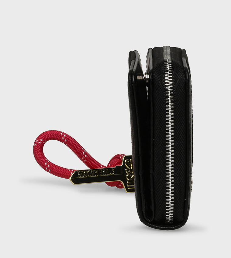 BKOKO Solid Zip-Around Wallet