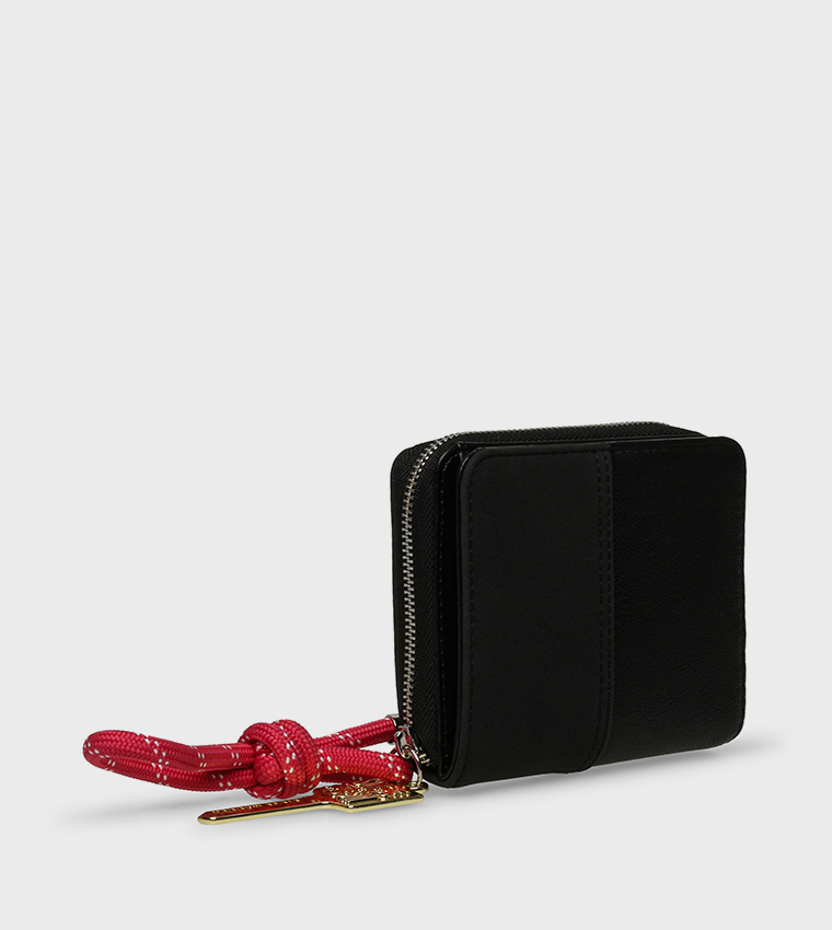 BKOKO Solid Zip-Around Wallet