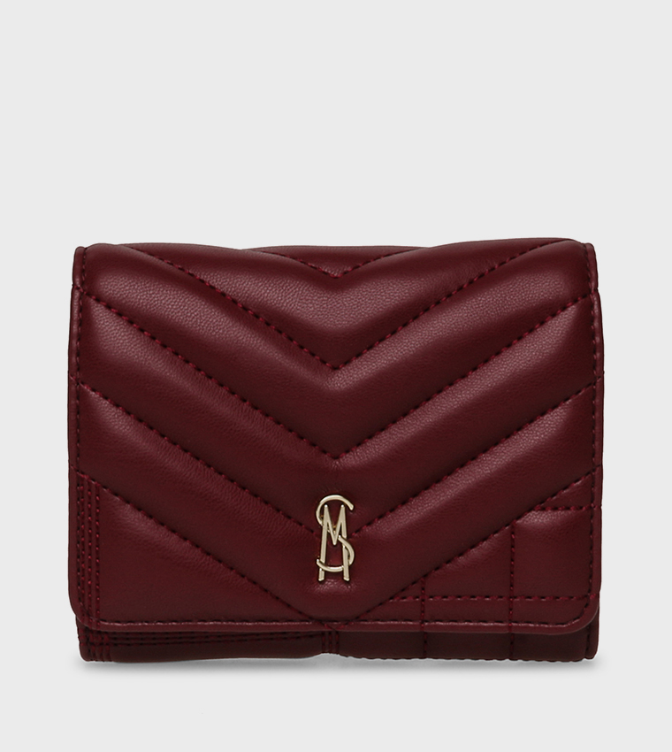 BLIANE-Q Logo Detail Puffer Wallet