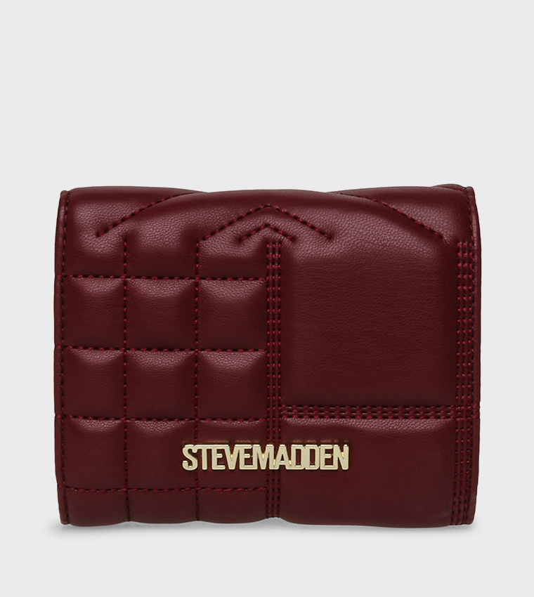 BLIANE-Q Logo Detail Puffer Wallet