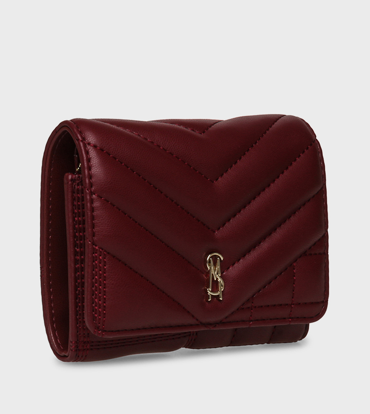BLIANE-Q Logo Detail Puffer Wallet