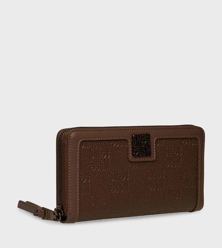 BLYTHE Monogram Patterned Wallet