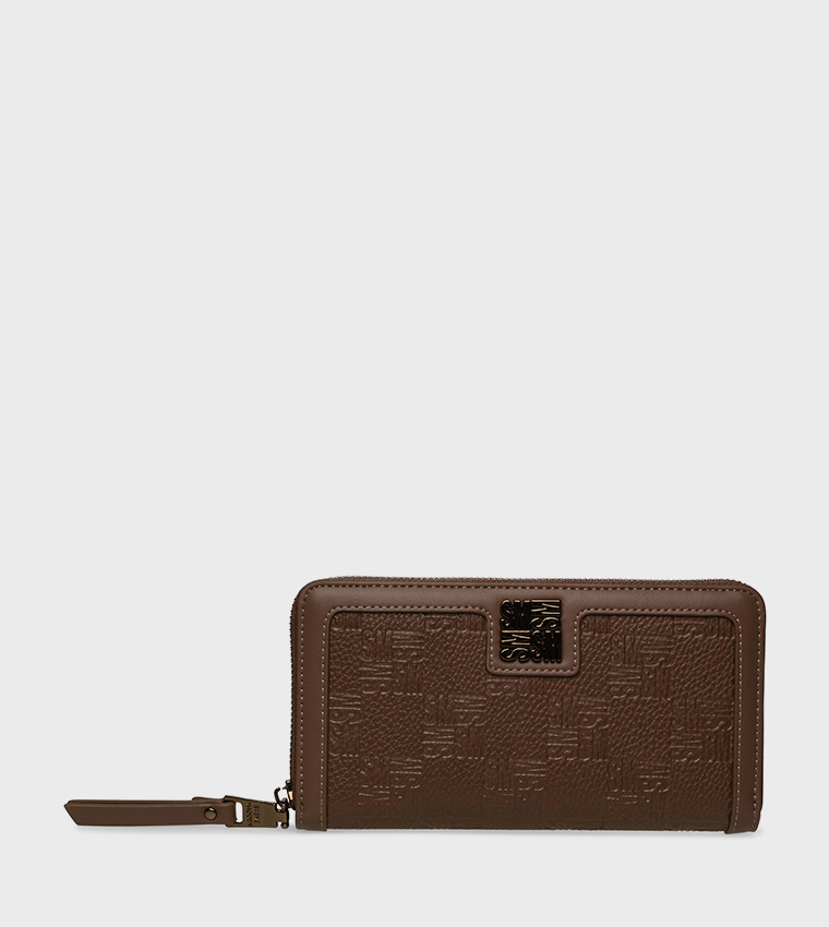 BLYTHE Monogram Patterned Wallet