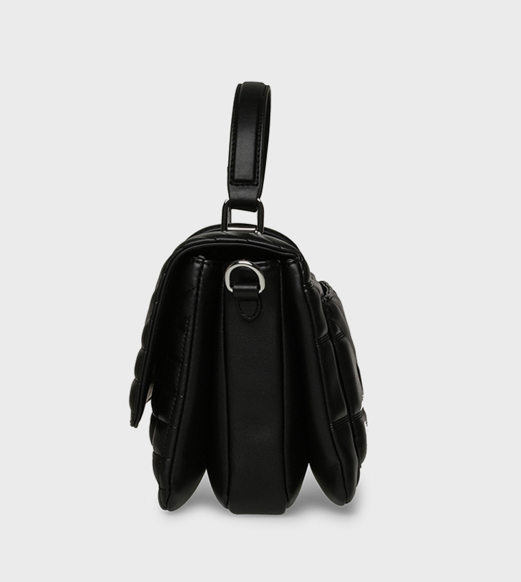 BPLAIS Logo Detail Puffer Crossbody Bag