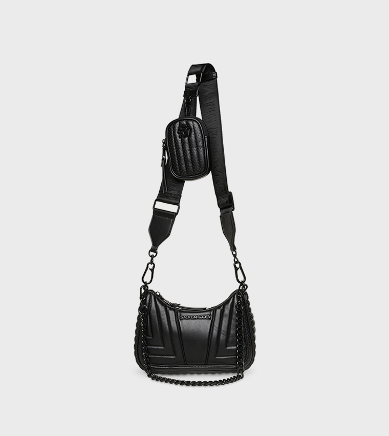 BVILA Logo Detail Puffer Crossbody Bag