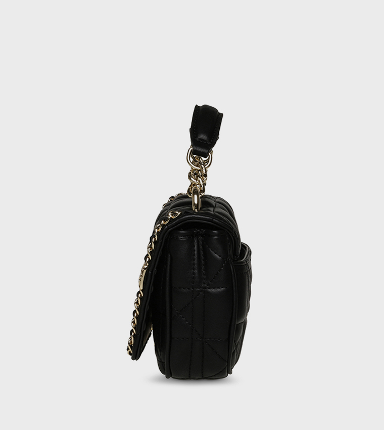 BGRETEL Chain Detail Puffer Top Handle Bag