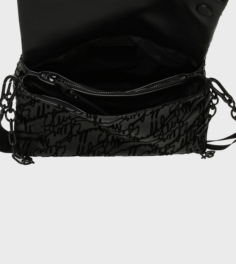 BDORCY Logo Printed Crossbody Bag